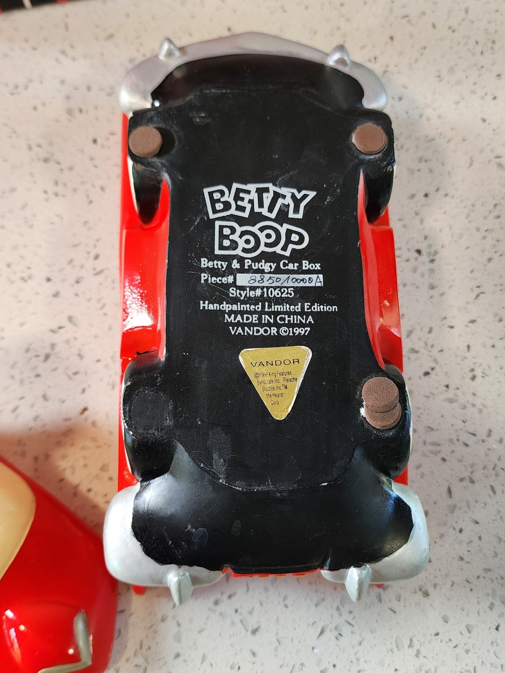 Betty Boop Vintage Trinket Car - Picture 4 of 5